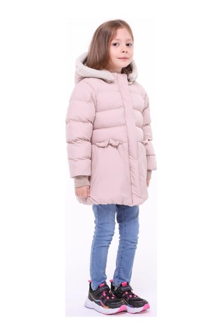 Kız Bebek Çocuk Mont 51284 Pembe