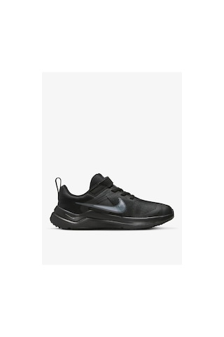 Nike Downshifter 12 Kids Black Psv Kız Çocuk Çırtlı Bantlı Yürüyüş Koşu Ayakkabısı Siyah Siyah