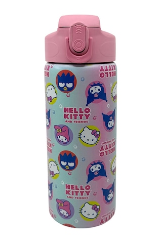 Hello Kitty And Friends 600 Ml Çelik Matara 3485 Çok Renkli
