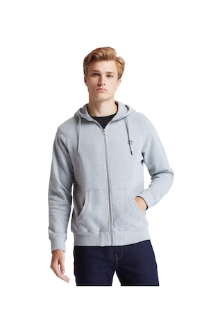 Timberland Tımberland Gri LS Exeter River Basic Brushed Back Full Sweat TB0A Gri