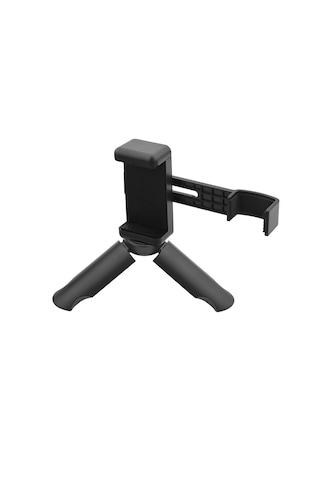 Reedark Djı Osmo Pocket İçin Cep Telefonu Tutucu, Kamera Klipsi Ve Mini Tripod Seti - Abs Malzeme, Siyah Renk