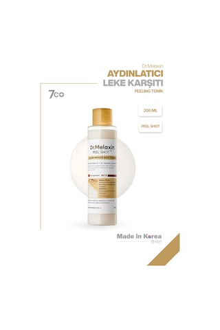 Pirinç Özü & Niasinamid-seramid İçeren Tonik Peeling Ve Aydınlatıcı Çift Etkili Bakım 200ml