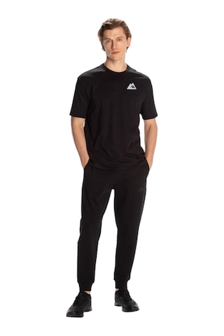 Kappa Erkek Frotis Regular Fit Tişört SIYAH