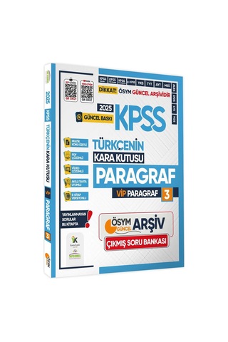 2025 Kpss Kara Kutu Genel Yetenek Altın Set Ösym Çıkmış 10 Soru Bankası Konu Özeti Pdf/video Çözümlü