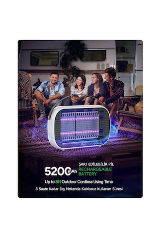 Rowenger MA15C 5200MAH Şarjlı & Elektrikli Sivrisinek Öldürücü