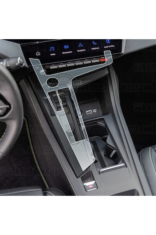 Peugeot 408 Uyumlu Vites Etrafı Tpu Koruyucu 2023-2026