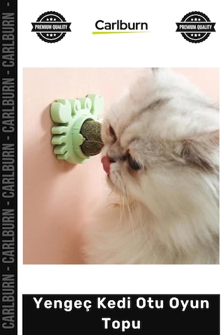 Petshop Yenilebilir Saf Kimyasalsız Yapışkanlı Sağlıklı Kedi Nanesi Yengeç Kedi Otu Oyun Topu