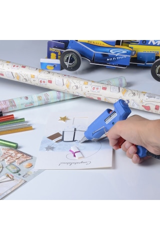 20 Watt Sıcak Silikon Tabancası + 10 Adet Mum Silikon