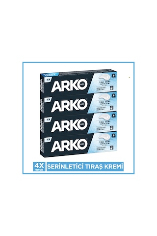 Arko Men Cool Tıraş Kremi 4 x 90 G