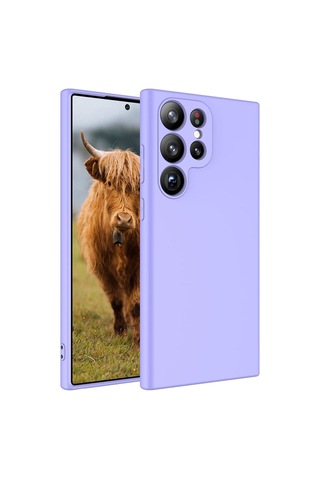 Galaxy S23 Ultra Uyumlu Csk Zore Mara Lansman Kılıf-lila