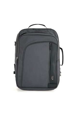 Ççs 51268 Usb Giriş 15.6 İnc Laptop Sırt Çantası-gri Gri