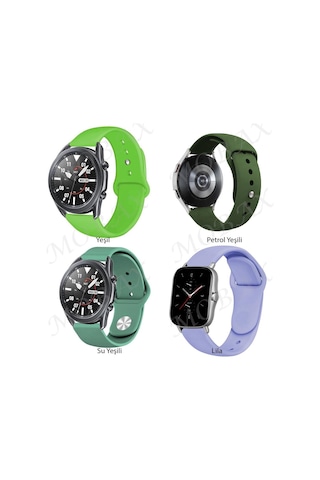 Huawei Watch Gt Gt2 Gt2E Gt2 Pro Gt3 46Mm Kordon Silikon Spor Kor