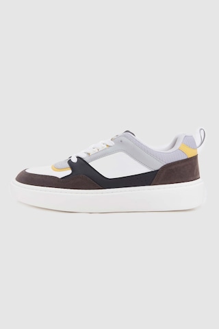 D's Damat Beyaz Kalın Beyaz Tabanlı Bağcıklı Sneaker Ayakkabi 3ec09ort0380 Beyaz