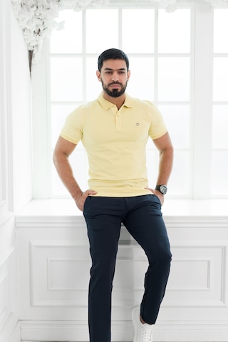 Paul Martin Polo Yaka Regular Fit T-Shirt Sarı