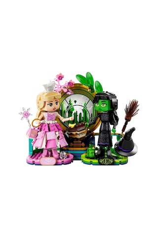 LEGO® Wicked Elphaba ve Glinda Figürleri 75682 - 10 Yaş ve Üzeri Çocuklar için Fantastik Oyuncak Yapım Seti (558 Parça)