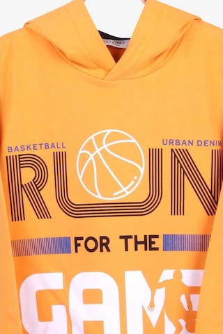 Breeze Basketbol Temalı Hardal Sarı Erkek Çocuk Sweatshirt (8-12 Yaş)