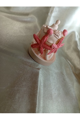 Pembe Deniz Yıldızı Küpe