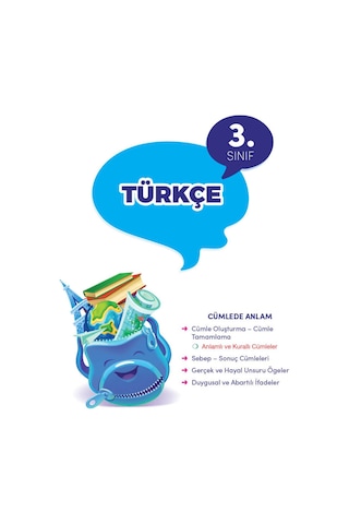 3. Sınıf Ipuçlu Türkçe Yeni Nesil Soru Bankası