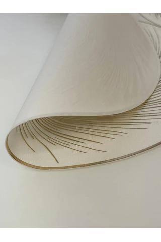 Heavenly Place Masanız İçin Yuvarlak Mutfak Peçeteleri, 4 Adet 376221543 Beyaz