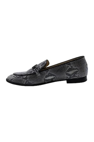 Poletto Hakiki Deri Bej Loafer Düz 04 2016 72-49 Bej
