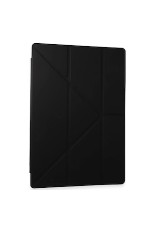 Samsung Uyumlu Galaxy X910 Tab S9 Ultra 14.6 Kılıf Kalemlikli Mars Tablet Kılıfı - Siyah Evimdeyokyok Çanta
