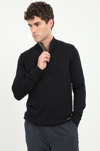 Dufy Erkek Regular Fit Siyah Triko-16929