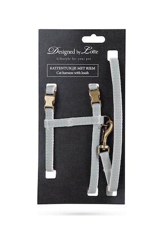 Hnrlıshp Beeztees Dbl Kedi Göğüs Tasması Ve Gezdirme Kayışı, 130cm, Mint, 27-45cm