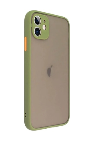 Hepsi iPhone Uyumlu 11 6.1inç Kamera Korumalı Premium Silikon Kılıf- 5775 Najmaddin Lacivert