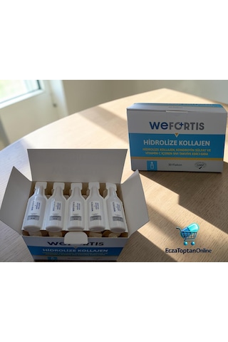 Wefortis Hidrolize Kollajen ,kondrotin Sülfat Ve Vitamin C İçeren Sıvı Takviye Edici Gıda