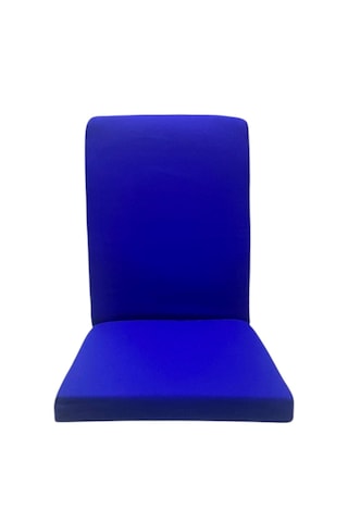 Meditasyon Sandalyesi - Sırt Destekli Yer Minderi - Backjack - Yoga Sandalyesi - Yoga Minderi Saks Mavi