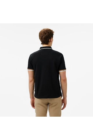 Nautica Erkek Siyah Classic Fit Polo Düz K55335t Siyah