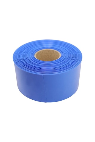 18650 Batarya Isıl Daral Pvc Kaplama ( Makaron - Shrink ) 130Mm - Mavi