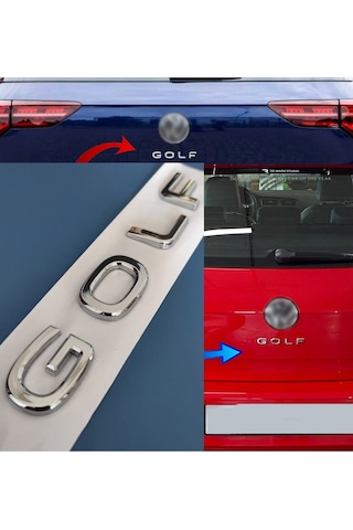 Golf Yeni Model Bagaj Yazısı Golf 8 Bagaj Yazısı