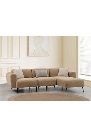 Reyna Köşe Koltuk Mona17 Kahverengi