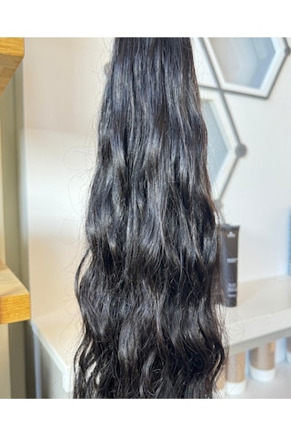 Hairpim Wavy 0.8 Gr Doğal Kestane 50 Adet 70 Cm Doğal