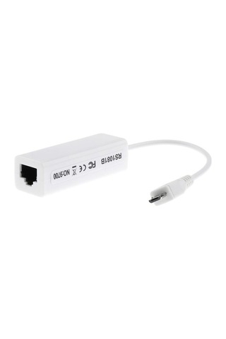 Trendooze Homyl Mikro Usb - Rj45 Lan 10/100mbps Ethernet Adaptör Tarif Edildiği Gibi