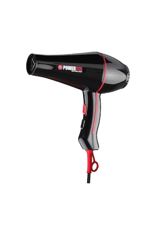 Powertec TR-601/TR-601S Turbo Profesyonel 2500 W Saç Kurutma Makinesi + Vigo Başlık Siyah