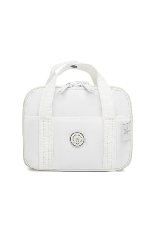 Smart Bags Mikro Poly Kumaş Askılı Mini Boy Kadın Cüzdanı 3346 Beyaz