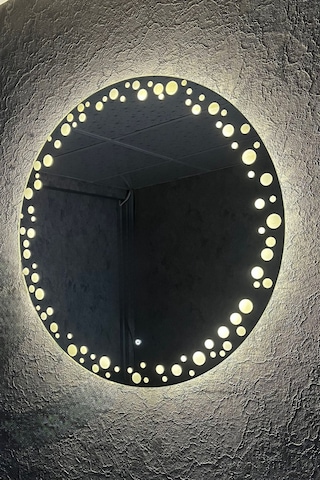 Arif Gün Işığı Ledli 55 x 55 Yuvarlak Model:55-G Dekoratif Ayna Günışığı