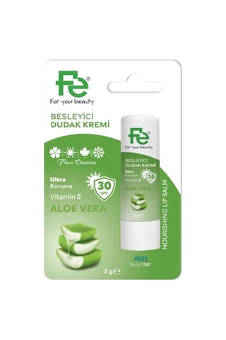 Besleyici Dudak Kremi Spf30 Aloe Vera 5gr