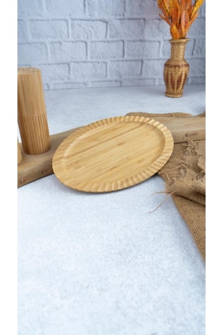 Bambum Crumble - Oval Tabak Büyük