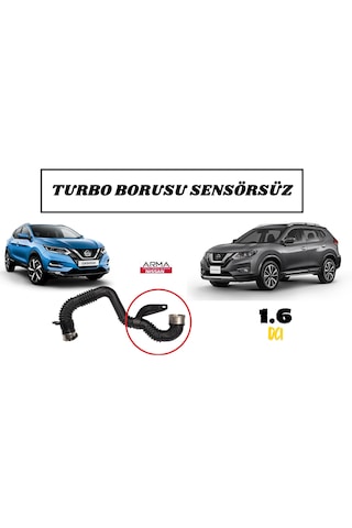 Turbo Borusu Sensörsüz Qashqai X-trail 1.6 Dci
