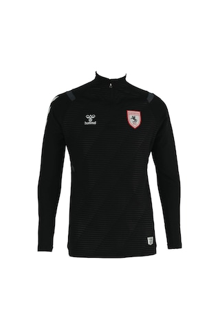 23/24 Hummel Samsunspor Antrenman Eşofman Tek Üst Siyah