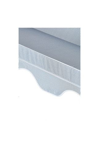 Olea 3 Kişilik Bahçe Balkon Teras Salıncağı Lacivert Çizgili Lacivert