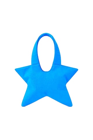 Tuttobene Star Bag Yıldız Çanta Çıtçıtlı İç Cepli Özel Tasarım Omuz Çantası Su Geçirmez Leke Tutmaz Tb052 Turkuaz