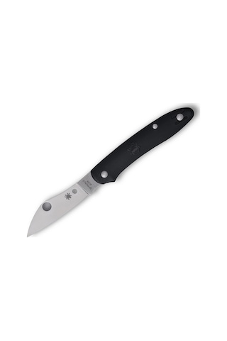 Spyderco Roadie Xl Black Frn M398 Plainedge Kamp Çakı Siyah