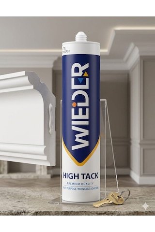 Wıeder Güçlü Korniş Ve Montaj Yapıştırıcısı 290ml Beyaz