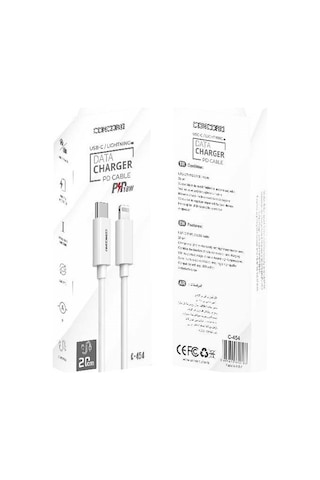 Concord C453 20 Cm 3a Pd 18w Usb-c -lightning Pd Powerbank Kablo