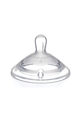 Chicco Natural Feeling Silikon Biberon Emziği 2Li 6 Ay+ Orta Akış