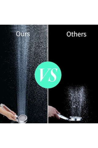Ulzyvf Renk Değiştiren Led Filtreli Duş Başlığı - Su Tasarruflu & Klor Temizleyici Diğer Diğer